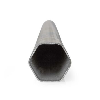 Satellite Mast | Mast length: 1.00 m | Maximum dish size: 90.0 cm | Steel | Silver Satellite Mast | Mast length: 1.00 m | Maximum dish size: 90.0 cm | Steel | Silver